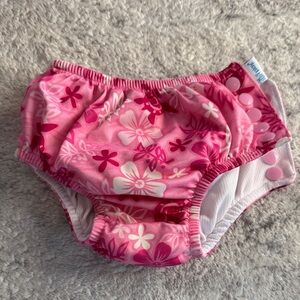 iplay EUC 18 mo Pink Floral Kids Swim Diaper